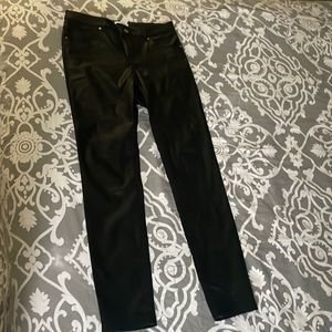 H&M faux leather skinny Jean - Size 10